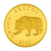 5 Kuna Latin text; Gold, Croatia, 2022 reverse image