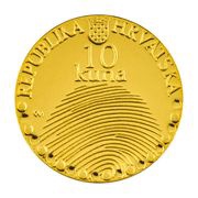 10 Kuna Birth of Louis Braille obverse image