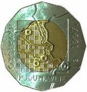 25 Kuna Danube Region reverse image