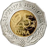 25 Kuna Expo Lisbon obverse image