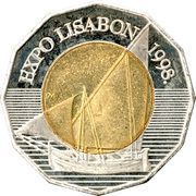 25 Kuna Expo Lisbon reverse image