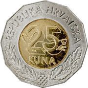 25 Kuna Independence obverse image