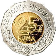 25 Kuna Candidate for the European Union obverse image