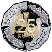 25 Kuna U.N. Membership obverse image