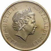1 Dollar - Elizabeth II 4th Portrait - Young Collectors - Surfing obverse image