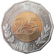 25 Kuna University of Zagreb obverse image