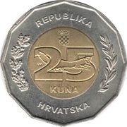 25 Kuna Presidency of the Council of the European Union obverse image
