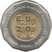 25 Kuna Presidency of the Council of the European Union reverse image