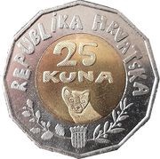 25 Kuna World Children's Day obverse image