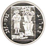 100 Kuna City of Split reverse image