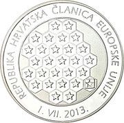 100 Kuna European Union Membership, Croatia, 2013 reverse image