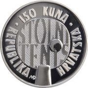 150 Kuna Olympics; Table tennis and Shooting obverse image
