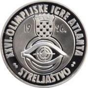 150 Kuna Olympics; Table tennis and Shooting reverse image