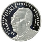 150 Kuna Franjo Tuđman reverse image