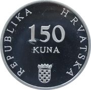 150 Kuna FIFA World Cup 2006 obverse image