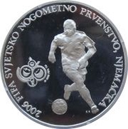 150 Kuna FIFA World Cup 2006, Croatia, 2006 reverse image