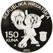 150 Kuna FIFA World Cup 2014 obverse image