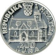 200 Kuna St. Mark's Church obverse image
