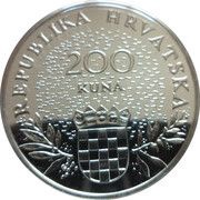 200 Kuna Independence obverse image