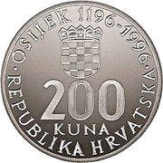 200 Kuna 800th Anniversary of the City of Osijek obverse image