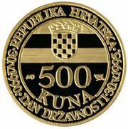 500 Kuna Independence obverse image