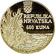 500 Kuna Orao Štekavac obverse image