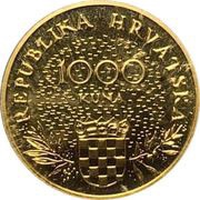 1000 Kuna Independence obverse image