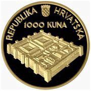 1000 Kuna City of Split obverse image