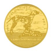 1000 Kuna Dalmatian Dog reverse image