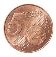 5 Euro Cents reverse image