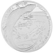 4 Euros Black Lizard reverse image