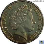 1 Dollar - Elizabeth II 4th Portrait - The Benevolent Society obverse image