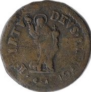 ½ Grosetto Poludinarić - 3 Soldi reverse image