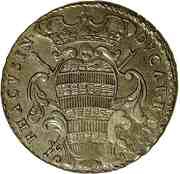 1 Ducato, Croatia, 1722-1797 reverse image