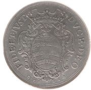 2 Ducati Libertina - Coat of Arms, Croatia, 1791 reverse image