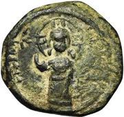 Follis - Roger of Salerno (Christ pantokrator- 1st Type obverse image