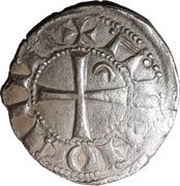 1 Denier - Bohemond III or IV class K1 reverse image