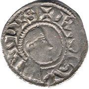 Denier - Raymond de Poitiers Long neck obverse image