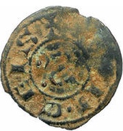 Denier au S - Bohemond III Minorité obverse image