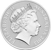 1 Dollar - Elizabeth II 4th Portrait - Saltwater Crocodile - Silver Specimen obverse image