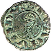 1 Denier - Bohemond III obverse image