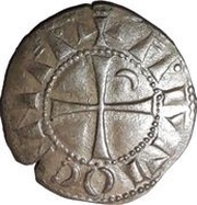 Denier à la Tête Casquée Classe J Bohemond IV Majorité, Crusader and Christian states in the Eastern Mediterranean, 1219-1233 reverse image