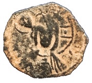 Follis with the Bust of Christ Nimbé Tancred 6th Type obverse image