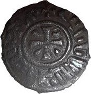 1 Kardez - Hetoum I solid border; seated on bench type, Crusader and Christian states in the Eastern Mediterranean, 1226-1270 reverse image
