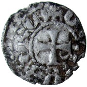 1 Kardez - Hetoum II bust type, Crusader and Christian states in the Eastern Mediterranean, 1289-1303 reverse image