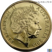 1 Dollar - Elizabeth II 4th Portrait - Black Caviar obverse image