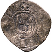 Denier - Hugh I, Crusader and Christian states in the Eastern Mediterranean, 1205-1218 reverse image