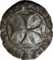 Denier - James I, Crusader and Christian states in the Eastern Mediterranean, 1382-1398 reverse image