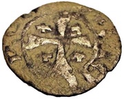 Denier - Janus / John II Anonymous, Crusader and Christian states in the Eastern Mediterranean, 1398-1458 reverse image
