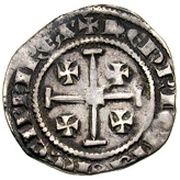 ½ Gros - Amaury, Crusader and Christian states in the Eastern Mediterranean, 1306-1310 reverse image